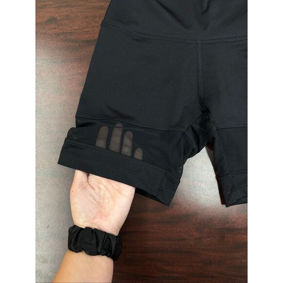 PINK Victoria’s Secret Ultimate Black Bike Shorts with Mesh Size X-Small - Picture 2 of 6